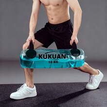 YESCUT 水填充式トレーニングバッグ 10kg/20kg/35kg対応 フットポンプ付き 筋トレ・体幹・ウォーターダンベルとして全身鍛錬に - マルチカラー - チェックする 2