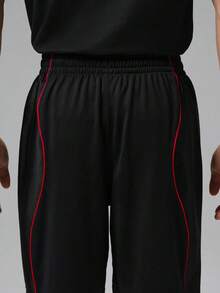Jordan Men's AS DF SPT GFX Knit Shorts IV2632-010 - Black - View 3
