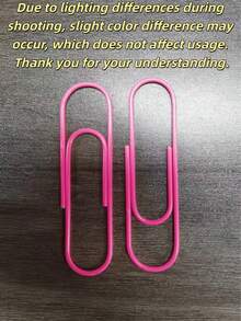 2pcs/4pcs Dopamine Color Bookmarks, Student Paper Clips, Office School Supplies With Bright Colorful Page Markers, Fun Bookmarks, Unique Cool Reading Accessories, Suitable For Book Lovers, Can Be Used As Gifts, Gothic Style Halloween Decor, Christmas, Winter, Holiday Applicable, Cute Metal Pin Bookmarks, Decorative Book Clips, Suitable For Journals, Diaries, Office And Study Supplies, Room Decor, Christmas, Bedroom Decor, Halloween, Home Decor, Autumn Decor, Garden Decor Outdoor, Garden - Multicolor - View 14