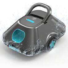 INSE C2 Cordless Automatic Robotic Pool Cleaner, Robotic Vacuum For Residential Pools - Grey - View 10