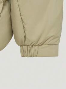 Adidas Men's PL BASIC D JKT Down Jacket Thick Down Jacket - Short KW4700 - Mocha Brown - View 6