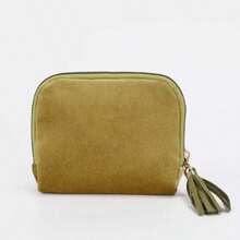 [Velvet Jewelry Storage Bag]Velvet Travel Jewelry Storage Bag, Velvet Tassel Multi-Layer Bracelet Jewelry Storage Bag, Portable Zipper Dust-Proof Storage Bag, Suitable For Rings, Earrings, Bracelets - Soft Storage Bag - Multicolor - View 15