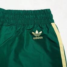 Adidas Women's Spring/Autumn Casual Sports Fashion Daily Minimalist Comfortable Tapered Ankle Pants IW6291 - Green - View 4