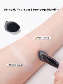 GUOXIAONIU Teardrop-Shaped Highlight Brush, High-Resilience Fiber, Precise Face Fit, Highlight & Conceal In One, Sculpted 3D Bone-Structure Look, Beginner-Friendly - #A210 - View 8