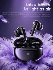 Acer OHR623 無線入耳式耳機，具備降噪通話功能，柔軟矽膠耳塞舒適佩戴，Type-C 充電，適合運動、辦公、休閒與娛樂，兼容 iOS/Android 手機 - 均碼 - 查看 7
