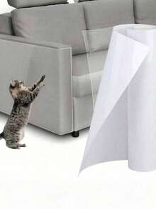 Anti-Cat Scratch Furniture Protector Large Sofa Protector Single-Sided Sticky Sofa Protector Transparent Sofa Corner Protective Tape Suitable For Furniture, Sofas, Doors, Walls - 45 X 500 - View 8