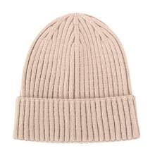 Autumn/Winter Children's Ear Protection Knitted Hat, Solid Color Striped Soft Yarn Beanie, 3-8 Years Old Boys & Girls Versatile Cold Weather Hat - Multicolor - View 13