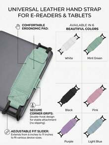huaxunyuan 6-8 Inch Kindle/Voyager E-Reader Universal Lightweight Wrist Strap Finger Loop High Elasticity - View 5