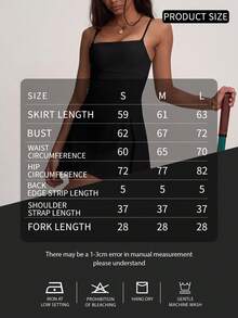 PinkTip Camisole Yoga Dress With Built-In Shorts, Criss-Cross Back Design, Suitable For Gym And Outdoor Sports, Tennis Skirt Logo Version Black Summer Style - Black - View 6