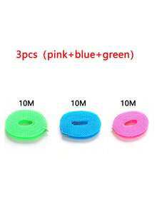 3pcs/1pc Outdoor Travel Clothesline, Anti-Slip Anti-Wind Fence-Style Clothesline, Portable Laundry Drying Rope, Suitable For Camping, Hiking, Beach, Balcony, Hotel, RV, Heavy-Duty Space-Saving Design, Easy Installation, Essential Outdoor Travel Accessory - Multicolor - View 20