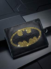 Batman X Joivida Dompet Kartu Multi-Fungsi Minimalis Tipis, Dompet Kartu Kredit Pemblokir RFID, Tempat Kartu Identitas Kecil Portabel - Hitam - View 1