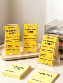 2/1pc Funny Office Decor, Humorous Gift Desk Accessories, Inspirational Office Desk Sign, Suitable For Women Or Ladies Team Colleagues Employees Boss Gift, Desk Or Home Use, Office Desk Decoration - Pay-per-answer - View 3