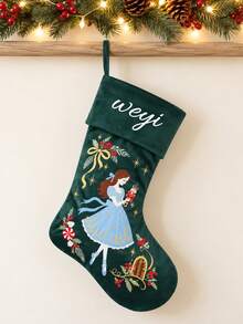 Personalized Nutcracker Christmas Stockings,Custom Family Stockings With Name,Monogrammed Stocking,Holiday Decorations ,2026 Christmas Gift - Multicolor - View 18