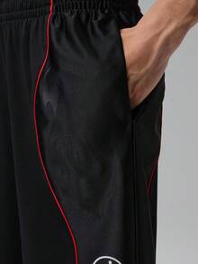 Jordan Men's AS DF SPT GFX Knit Shorts IV2632-010 - Black - View 4