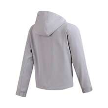 Adidas Spring/Autumn Sports Casual Fashion Daily Men's Simple Hooded Jacket Woven Outerwear JL9354 - Grey - View 2