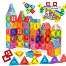 14/26/56pcs Transparent Mini Colorful Window Magnetic Tiles With Iron Storage Box, DIY Stacking Building Blocks Toy, Educational Creative Toy, Christmas And Birthday Holiday Gift For Kids - Multicolor - View 12