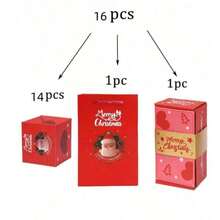 Christmas Pop-Up Gift Box Surprise Money Box, With Pop-Up Box Transformation, Christmas Party Essential, Ideal Gift For Birthday, Anniversary - Paper Art Pop-Up Box For Cash Gift, Christmas, With Gift Box And Gift Bag, Creative Gift - Multiple Styles - View 10