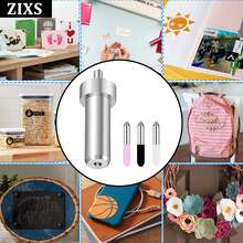 ZIXS Replacement Blade Accessory Set, Includes 3 Cutting Accessories And 1 Craft Cutting Machine Shell - Joy Engraved Head + 3 Heads - View 8