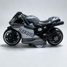 Children's Alloy Motorcycle Toy, Realistic Racing Motorcycle Model, Desktop Collectible Display Gift - Multicolor - View 7