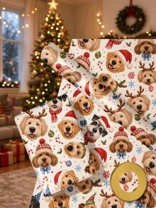 Customized Pet Photo Wrapping Paper: Christmas Gift Wrapping Paper, Your Photo Wrapping Roll, Christmas Gift Wrapping Paper, Birthday Wrapping Paper, Your Photo Wrapping Roll - Multicolor - View 3