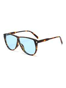 1 Pair Men's Oversized Unique Retro Functional Streetwear Cool West Coast Style Glasses - Multicolor - View 2