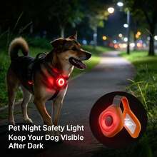 USB Rechargeable Clip-On LED Light, Portable Outdoor Clip-On Flashlight With Hook, Hands-Free Safety Light, Suitable For Camping, Hiking, Running, Fishing - Magnetic Lamp - View 10