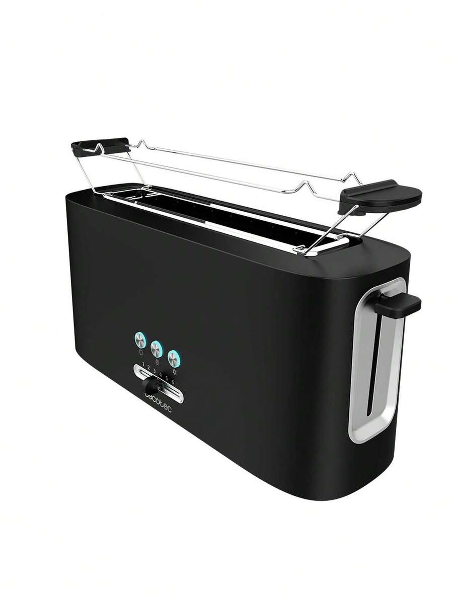 Tostador Vertical Cecotec Toast&Taste 10000: Ranura Extraancha, 6 Niveles de Tostado, Función Recalentar y Descongelar - Veel kleurig - Bekijken 1