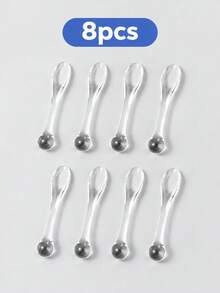 10pcs/8pcs/4pcs/2pcs Makeup Spatula Cream Mask Mixing Spoon DIY Beauty Tool Absorption Roller Facial Makeup Applicator - Clear - View 13
