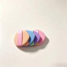Double-Sided Macaron Makeup Sponge, Dry And Wet Use, Soft And Skin-Friendly, Makeup Tool, Foundation And Concealer Sponge, Halloween, Girls Makeup Accessory - Multicolor - View 9