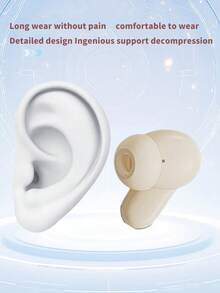 Tai nghe Bluetooth không dây TWS và tai nghe nhét tai, tai nghe thể thao chơi game với Bluetooth 5.3, chất lượng âm thanh rõ ràng, kết nối ổn định, thời lượng pin dài, thiết kế nhẹ nhàng di động cho sử dụng hàng ngày - Ưu điểm 5 - Xem 4