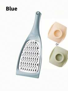 1/2PCS/Set Stainless Steel Multi-Function Vegetable Shredder, Slicer, Cucumber Grater, Double-Sided Coarse & Fine Shredding, For Hands - Multicolor - View 17