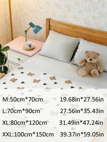 4-Layer Large Reusable Leak-Proof Menstrual Pad Waterproof Washable Mattress Protector Suitable For Women's Menstrual Period Incontinence Bedwetting And Adult/Elderly Use Easy Care Home Care Essential - A - View 12