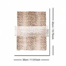1/3pcs Framed/Unframed Luxury Fashion Animal Pattern Canvas Poster Abstract Leopard Zebra Print Stockholm Style Wall Art Maximalist Y2K Aesthetics Decor For Office,Studio,Entryway,Living Room,Modern Home Decoration - Poster - View 27