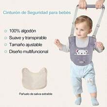 Baby Harnesses & Leashes - Grey - View 4