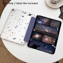 1件平板電腦保護殼附支架，圖案款，相容 Honor 8/9/10/X8/X8A/X9/X8Pro/X9Pro/MatePad SE 11吋/MatePad 11吋/11.5吋、MatePad Pro/、Apple 10代/11代 2025 (A16)/11代 2025 (A16) 平板電腦 - 款式49 - 查看 3