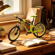 1:10 Scale Metal Bicycle Model, Bicycle Ornament Decoration, Suitable For Bedroom, Living Room, Hallway Desktop Display, Easter, Christmas Gift - Multicolor - View 16