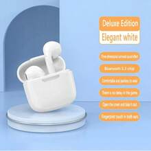 Wireless Bluetooth Earbuds - Ultra Long Battery Life, In-Ear Sports Earphones, ENC Active Noise Cancellation, 4-Mic Intelligent Call Noise Reduction - White - View 13
