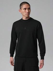 Jordan Men's AS M J DF GOLF LS MOCK Long Sleeve Knit Collarless T-Shirt TIF2935-010 - Black - View 1