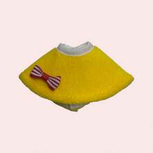 1pc Soft Plush Round Parrot Recovery Elizabeth Collar, Round Neck Protector, Prevents Unhealthy Feeding, Anti-Pecking Protective Sleeve, Suitable For Budgies, Lovebirds, Cockatiels, Wire Bird Cage Accessory - Ginger - View 8