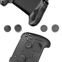 Silicone Anti-Slip Sweat Resistant Thumb Grips Kit For Valve Steam Controller 2026 / Steam Controller 2, Carbon Fiber Touchpad Stickers, 1.5mm & 2mm Back Button Silicone Pads, Ergonomic Texture Grip, Game Controller Gaming Accessories - View 10