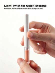 3 In 1 Earbud Cleaning Pen, Portable Soft Brush Dust Cleaner For Bluetooth Earphones, Keyboard, Phone Charging Port, Electronic Gadgets - A - View 4