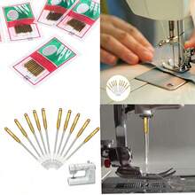 10/50支/組 縫紉針 HAX1 705H 9#、11#、14#、16#、18# 家用縫紉機針配件，適用於 Brother、Janome、Juki - 彩色 - 查看 13