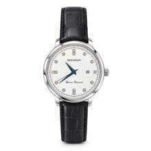 1pc Men's Mechanical Style Transparent Case Back Business Fashion Highly Attractive Wrist Watch - Black - View 5