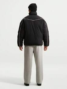 Nike Men's AS M NK TF SI DWNFL JKT Down Jacket Thick Down Jacket - Short IQ7235-010 - Black - View 5