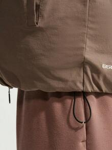 Nike Men's AS M NK TF SI DWNFL JKT Down Jacket Thick Down Jacket - Short IQ7235-214 - Mocha Brown - View 4