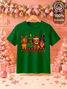Tween Girls T-Shirts - Green - View 2