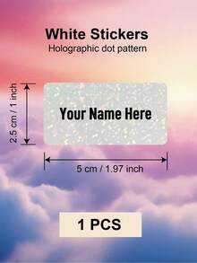 1*3cm Name Stickers | Customized Text Stickers | Waterproof Name Labels | Waterproof Labels | Name Stickers | Water Bottle Labels | Name Labels | Waterproof Vinyl Stickers, Suitable For Autumn Holidays, Halloween, Thanksgiving, Christmas - Rectangular - View 39