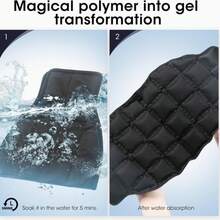 Reusable Upper And Lower Back Hot & Cold Gel Pack, Flexible Wrap For Back Heat & Cold Therapy, Suitable For Post-Workout, Long-Term Sitting | Office And Home Use - View 10