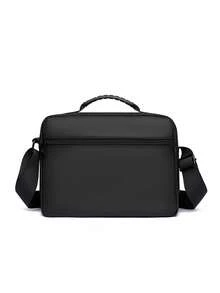 New Waterproof Oxford Fabric Men's Business Casual Horizontal Small Square Messenger Bag, Commuter Crossbody Bag, Handbag - Multicolor - View 5