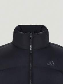 Adidas Men's PL SUP LW D J Thick Down Jacket Short KW4696 - Black - View 3